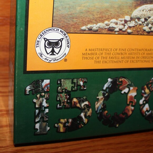 3/$188❤️sealed vintage 1993 Frank C. McCarthy THE CHIEFS 1500pcs puzzle Ceaco - Picture 4 of 6